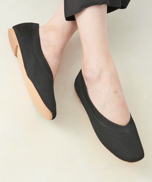 COLONY 2139（コロニートゥーワンスリーナイン）の「【マカロンFoot】ストレスフリーニットパンプス（パンプス・レディース・ブラック/モカ/カーキ・SMALL/MEDIUM/LARGE）」の4枚目の写真