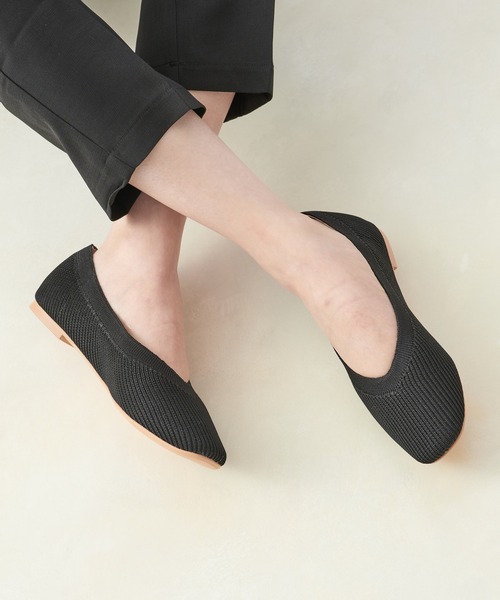 COLONY 2139（コロニートゥーワンスリーナイン）の「【マカロンFoot】ストレスフリーニットパンプス（パンプス・レディース・ブラック/モカ/カーキ・SMALL/MEDIUM/LARGE）」の5枚目の写真