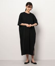 Samansa Mos2 | ナンバープリントTシャツワンピ(ワンピース)