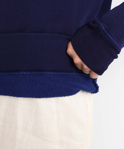 nitca(ニトカ)の「15thレーヨン裏毛 ショートプルオーバー(スウェット・レディース・ネイビー・FREE)」の20枚目の写真