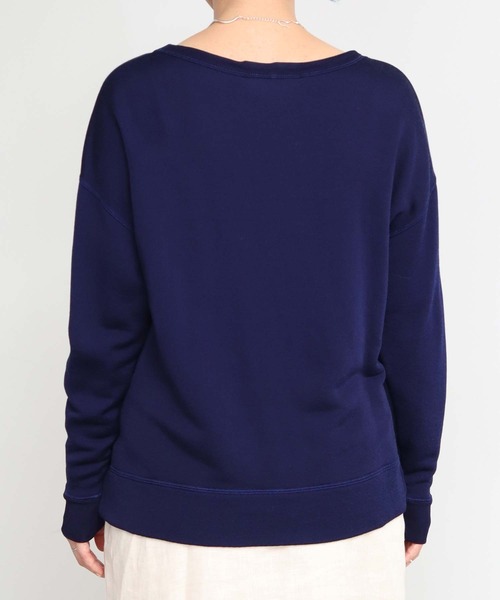 nitca(ニトカ)の「15thレーヨン裏毛 ショートプルオーバー(スウェット・レディース・ネイビー・FREE)」の14枚目の写真