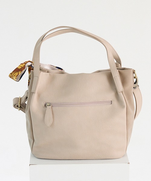 zucchero filato（ズッケロフィラート）の「zuccher ズッケロ バッグ レディース 2way B5サイズ ななめ掛け 通勤 通学 スカーフ付き 48905Y（ハンドバッグ・レディース・グレー/ブラック/ピンク/ブラウン・FREE）」の22枚目の写真