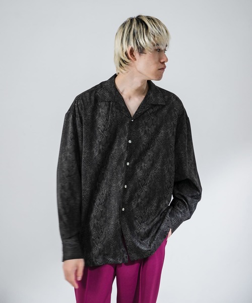 URBAN RESEARCH（アーバンリサーチ）の「URBAN RESEARCH iD　オープンカラーバルーンシャツ（シャツ/ブラウス・メンズ・その他2/その他3/その他1・MEDIUM/LARGE）」の2枚目の写真