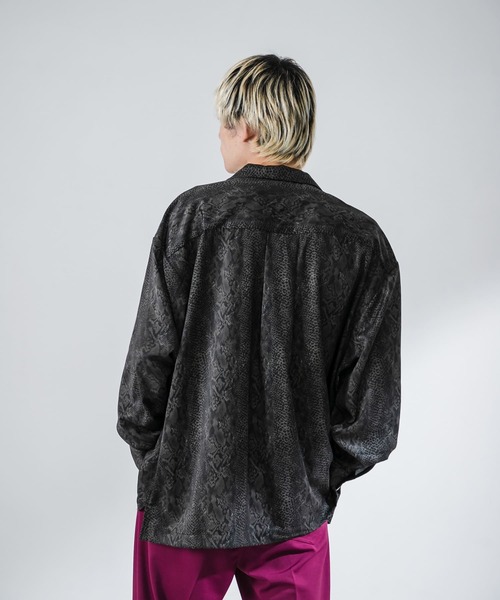 URBAN RESEARCH（アーバンリサーチ）の「URBAN RESEARCH iD　オープンカラーバルーンシャツ（シャツ/ブラウス・メンズ・その他2/その他3/その他1・MEDIUM/LARGE）」の4枚目の写真