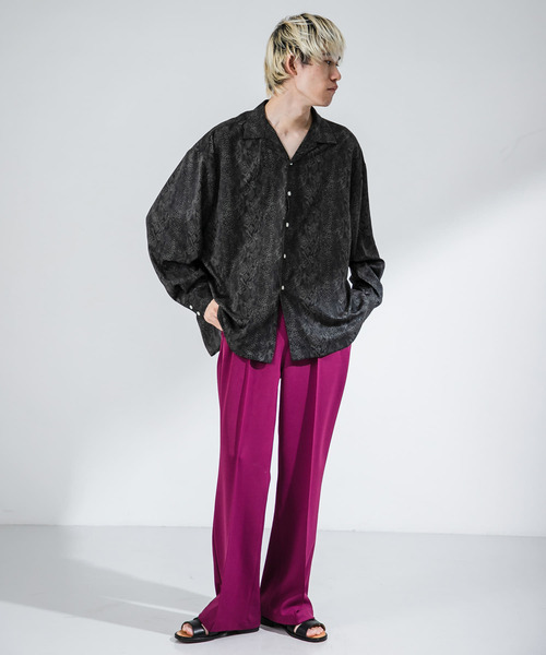 URBAN RESEARCH（アーバンリサーチ）の「URBAN RESEARCH iD　オープンカラーバルーンシャツ（シャツ/ブラウス・メンズ・その他2/その他3/その他1・MEDIUM/LARGE）」の5枚目の写真