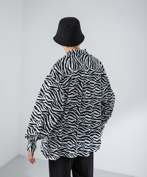 URBAN RESEARCH（アーバンリサーチ）の「URBAN RESEARCH iD　オープンカラーバルーンシャツ（シャツ/ブラウス・メンズ・その他2/その他3/その他1・MEDIUM/LARGE）」の9枚目の写真