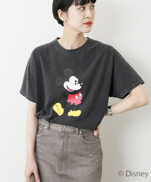 JOURNAL STANDARD（ジャーナルスタンダード）の「mickey Tシャツ◆（Tシャツ/カットソー・レディース・ホワイト/グレー/ブラック・FREE）」の21枚目の写真