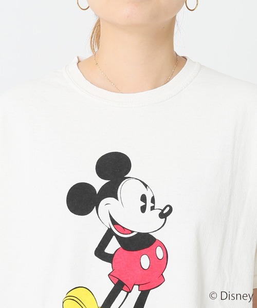 JOURNAL STANDARD（ジャーナルスタンダード）の「mickey Tシャツ◆（Tシャツ/カットソー・レディース・ホワイト/グレー/ブラック・FREE）」の17枚目の写真