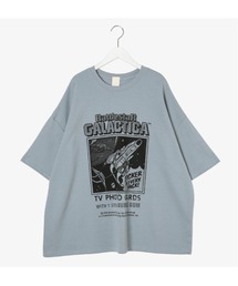 SONYUNARA GALACTICAプリントオーバーTシャツ