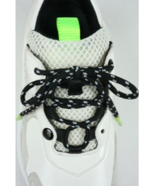 AULA AILA（アウラアイラ）の「ビブラムソールスニーカー（スニーカー・レディース・ホワイト×ブラック/オフホワイト/イエロー・35.5/37.5/36.5）」の13枚目の写真