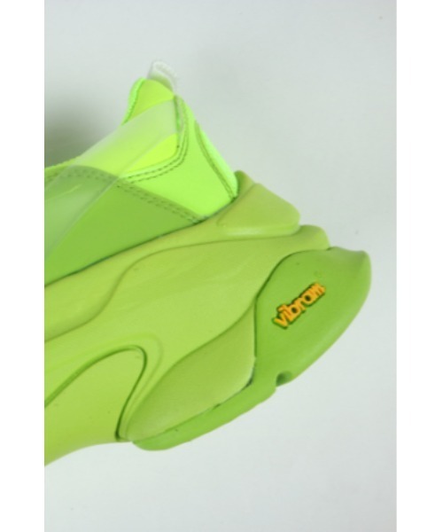 AULA AILA（アウラアイラ）の「ビブラムソールスニーカー（スニーカー・レディース・ホワイト×ブラック/オフホワイト/イエロー・35.5/37.5/36.5）」の16枚目の写真