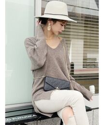 MURUA | オーバールーズチュニック(ニット/セーター)