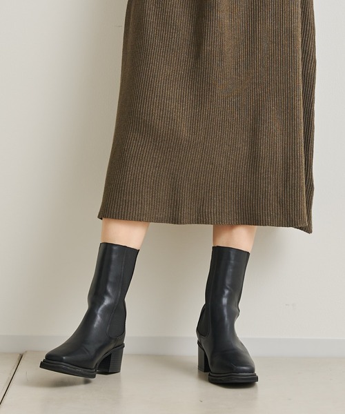 prose verse（プロズヴェール）の「《WEB限定》サイドゴアブーツ（ブーツ・レディース・ブラック/アイボリー・SMALL/MEDIUM/LARGE/X-LARGE/XX-LARGE/X-SMALL）」の22枚目の写真