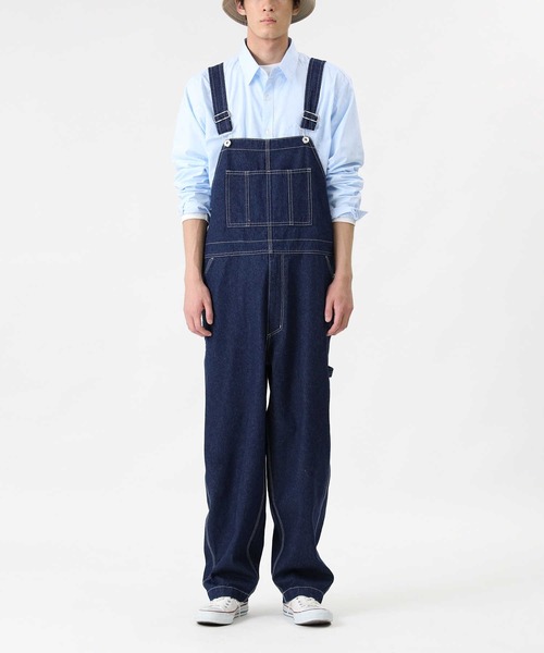 BACK NUMBER（バックナンバー）の「【BACK NUMBER】オーバーオール（サロペット/オーバーオール・メンズ・ダークインディゴブルー・M/S/L）」の8枚目の写真