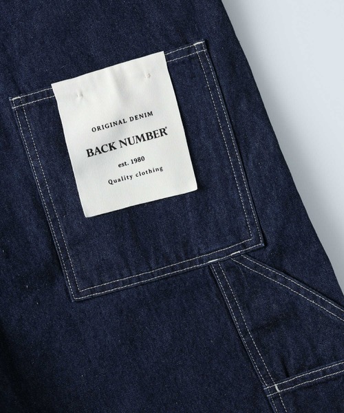 BACK NUMBER（バックナンバー）の「【BACK NUMBER】オーバーオール（サロペット/オーバーオール・メンズ・ダークインディゴブルー・M/S/L）」の13枚目の写真