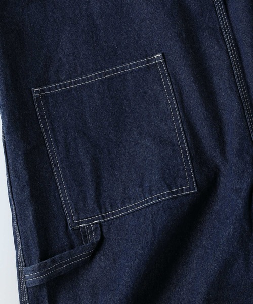 BACK NUMBER（バックナンバー）の「【BACK NUMBER】オーバーオール（サロペット/オーバーオール・メンズ・ダークインディゴブルー・M/S/L）」の14枚目の写真