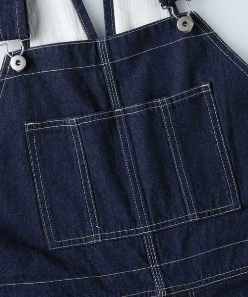 BACK NUMBER（バックナンバー）の「【BACK NUMBER】オーバーオール（サロペット/オーバーオール・メンズ・ダークインディゴブルー・M/S/L）」の17枚目の写真