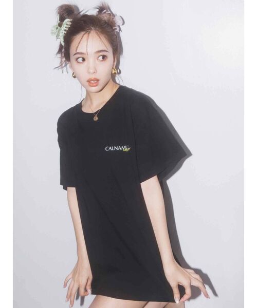 CALNAMUR（カルナムール）の「CALNAMUR Tシャツ（Tシャツ/カットソー・レディース・ホワイト/その他/ブラック/ベージュ・FREE）」の9枚目の写真