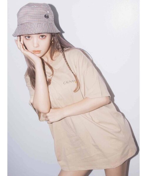 CALNAMUR（カルナムール）の「CALNAMUR Tシャツ（Tシャツ/カットソー・レディース・ホワイト/その他/ブラック/ベージュ・FREE）」の17枚目の写真