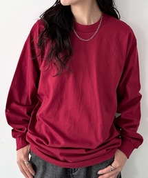 PRO CLUB(プロクラブ) / 6.5オンス スーパーヘビーウェイト クルーネック 長袖 無地 ロンT / Heavyweight Cotton Long Crew Neck T-Shirt
