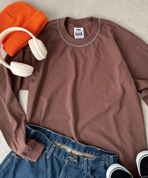 PRO CLUB （プロクラブ）の「PRO CLUB(プロクラブ) / 6.5オンス スーパーヘビーウェイト クルーネック 長袖 無地 ロンT / Heavyweight Cotton Long Crew Neck T-Shirt（Tシャツ/カットソー・メンズ）」