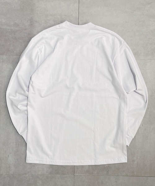 PRO CLUB (プロクラブ)の「PRO CLUB(プロクラブ) / 6.5オンス スーパーヘビーウェイト クルーネック 長袖 無地 ロンT / Heavyweight Cotton Long Crew Neck T-Shirt(Tシャツ/カットソー・メンズ・ホワイト/ブラック/ダークグリーン/ベージュ/レッド/ネイビー/チャコールグレー/オレンジ/バーガンディー/グレー/ブラウン・M/L/XL/XXL/S)」の12枚目の写真