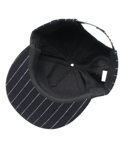 CIAOPANIC（チャオパニック）の「【Ciaopanic】ストライプキャップ（キャップ・レディース・ブラック/ダークグレー・FREE）」の6枚目の写真
