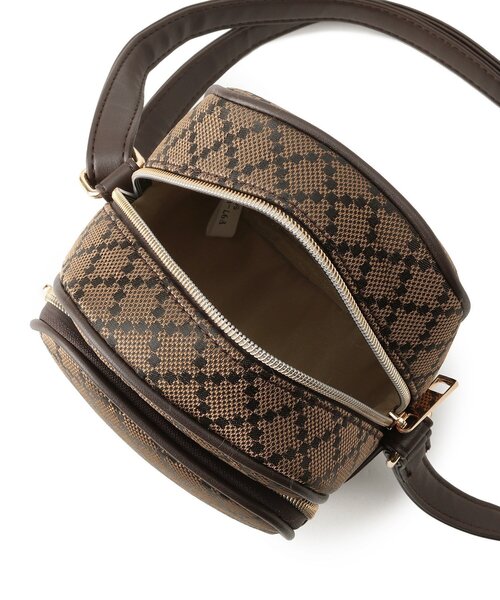 DRESKIP（ドレスキップ）の「◆ジャガード縦ショルダー（ショルダーバッグ・レディース・ブラック系4/ブラウン系5/ブラウン系6・00）」の7枚目の写真