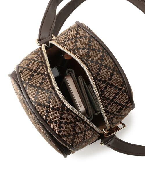 DRESKIP（ドレスキップ）の「◆ジャガード縦ショルダー（ショルダーバッグ・レディース・ブラック系4/ブラウン系5/ブラウン系6・00）」の6枚目の写真