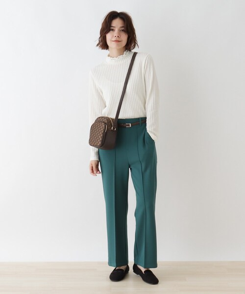 DRESKIP（ドレスキップ）の「◆ジャガード縦ショルダー（ショルダーバッグ・レディース・ブラック系4/ブラウン系5/ブラウン系6・00）」の5枚目の写真