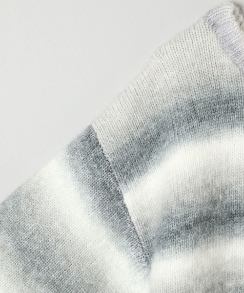 JEANASIS（ジーナシス）の「3Gグラデーションプルオーバー/239754（ニット/セーター・レディース・グレー系その他/グリーン系その他/イエロー系その他/ピンク系その他/チャコールグレー・FREE）」の12枚目の写真