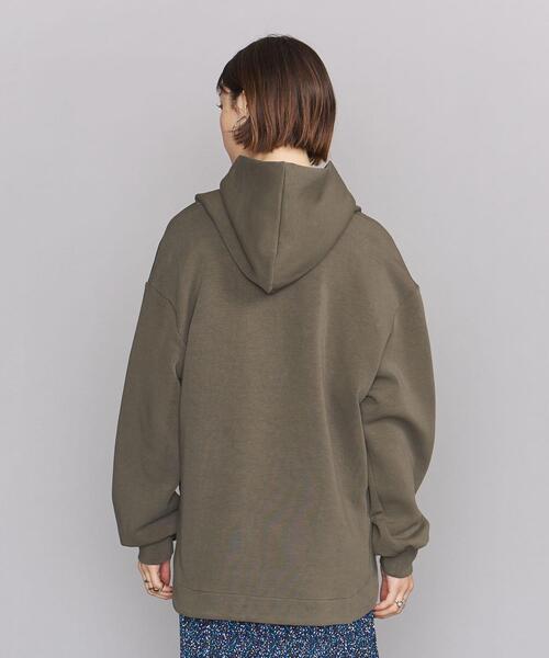 BEAUTY&YOUTH UNITED ARROWS（ビューティーアンドユースユナイテッドアローズ）の「BY ダンボールフード プルオーバー◆（パーカー・レディース・ホワイト/ダークグレー/モカ/ライム・FREE）」の12枚目の写真