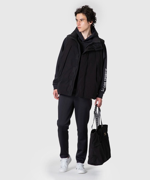 le coq sportif(ルコックスポルティフ)の「スポーツ メンズ レディース ユニセックス トートバッグ 小物 バッグ アクセサリー カジュアル トレーニングウエア スポーツウエア(トートバッグ・メンズ・ブラック/ベージュ・F)」の17枚目の写真