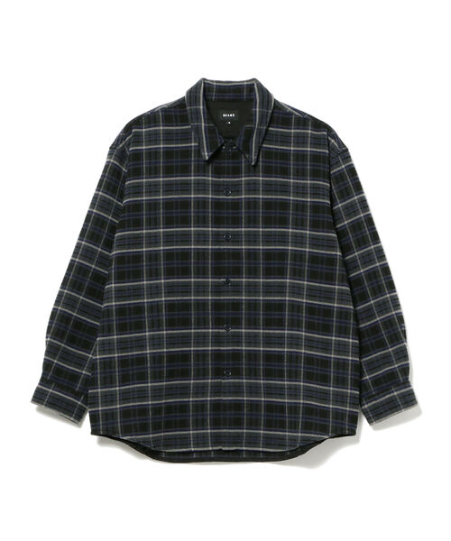 BEAMS（ビームス）の「BEAMS / フリース チェック シャツ（シャツ/ブラウス・メンズ・レッド/ブラック・SMALL/X-LARGE/MEDIUM/LARGE）」の13枚目の写真