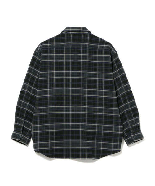 BEAMS（ビームス）の「BEAMS / フリース チェック シャツ