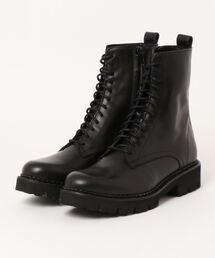 FABIO RUSCONI | FABIO RUSCONI/5893 SETA NERO/厚底レースアップ　インジップブーツ(ブーツ)