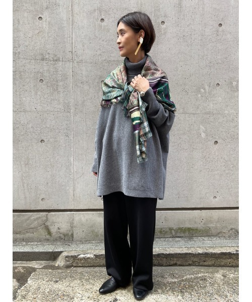 BEARDSLEY（ビアズリー）の「BIGニットハイネックショート（ニット