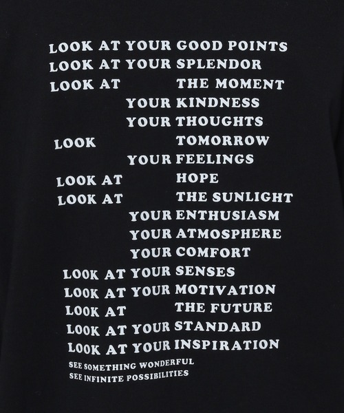 PAGEBOY(ページボーイ)の「チュニックロゴロンT(Tシャツ/カットソー・レディース・ブラック/オフホワイト/グリーン系その他・FREE)」の9枚目の写真