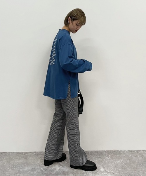 PAGEBOY(ページボーイ)の「チュニックロゴロンT(Tシャツ/カットソー・レディース・ブラック/オフホワイト/グリーン系その他・FREE)」の21枚目の写真