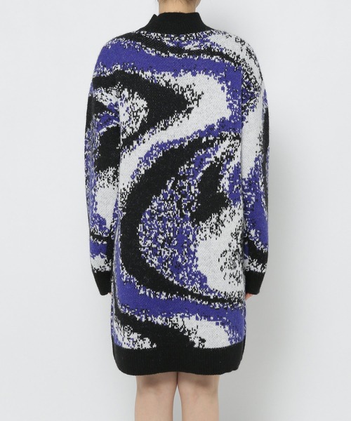 PAGEBOY（ページボーイ）の「マーブルジャガードニットワンピース（ワンピース・レディース・ブラック/オフホワイト・FREE）」の17枚目の写真