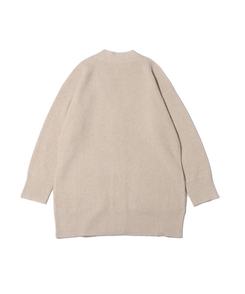 UGG（アグ）の「UGG@mos ニット ロングカーディガン / アグ ニット ロングカーディガン（カーディガン/ボレロ・レディース・ベージュ/グレー・L/M）」の9枚目の写真