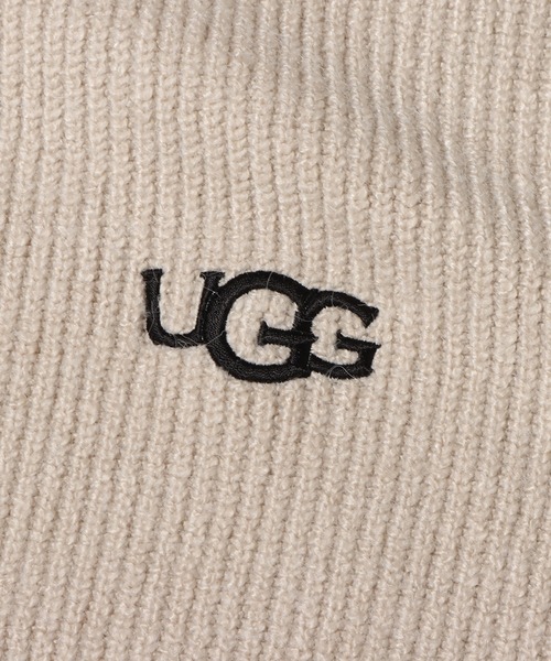 UGG（アグ）の「UGG@mos ニット ロングカーディガン / アグ ニット ロングカーディガン（カーディガン/ボレロ・レディース・ベージュ/グレー・L/M）」の7枚目の写真