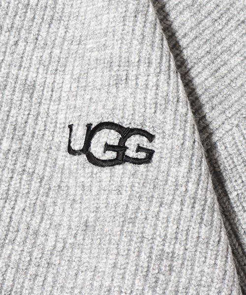 UGG（アグ）の「UGG@mos ニット ロングカーディガン / アグ ニット ロングカーディガン（カーディガン/ボレロ・レディース・ベージュ/グレー・L/M）」の10枚目の写真