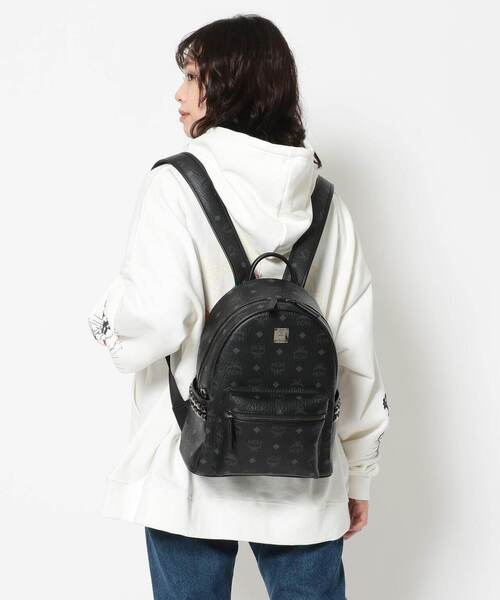 MCM(エムシーエム)の「MCM/エムシーエム/〈スターク〉サイドスタッズ バックパック - ヴィセトス/BACKPACK SMALL(バックパック/リュック・レディース・ブラック/ブラウン・FREE)」の10枚目の写真