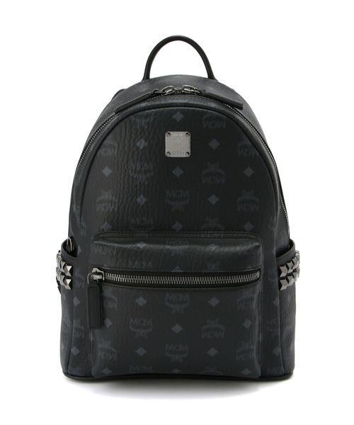 MCM(エムシーエム)の「MCM/エムシーエム/〈スターク〉サイドスタッズ バックパック - ヴィセトス/BACKPACK SMALL(バックパック/リュック・レディース・ブラック/ブラウン・FREE)」の2枚目の写真