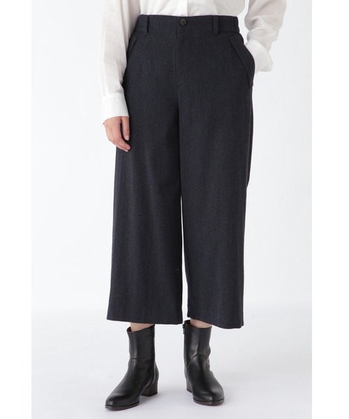 human woman(ヒューマンウーマン)の「◆TOPツイルストレッチパンツ(その他パンツ・レディース・グレー/ベージュ系その他2/ネイビー・SMALL/MEDIUM/LARGE/X-LARGE/X-SMALL)」の3枚目の写真