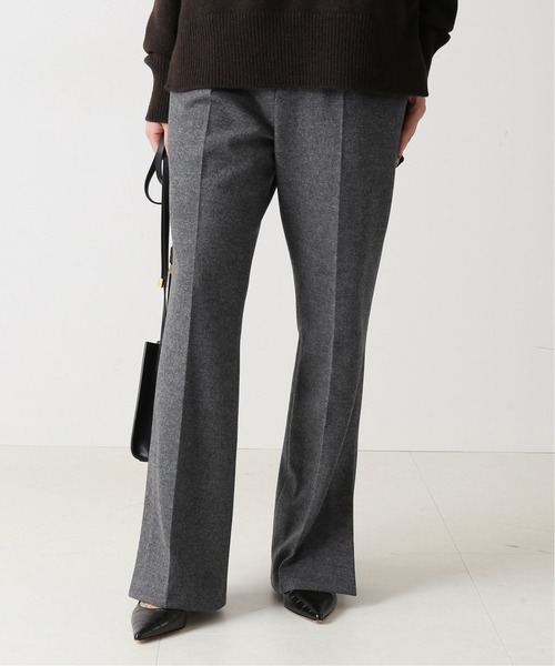 journal standard L'essage（ジャーナルスタンダードレサージュ）の「ウールジャージイージーパンツ◆（その他パンツ・レディース・ブラック/グレー/ブルー・FREE）」の2枚目の写真
