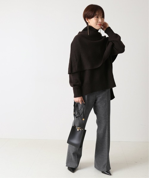 journal standard L'essage（ジャーナルスタンダードレサージュ）の「ウールジャージイージーパンツ◆（その他パンツ・レディース・ブラック/グレー/ブルー・FREE）」の21枚目の写真