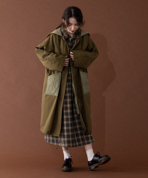 idem レースウールコート RUIRUE BOUTIQUE ダッフルコート コート ウール100