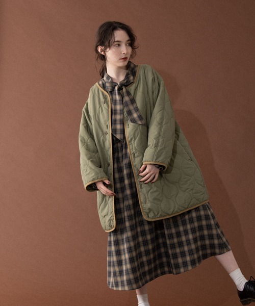 idem（イデム）の「quilting sailor modcoat/キルティング